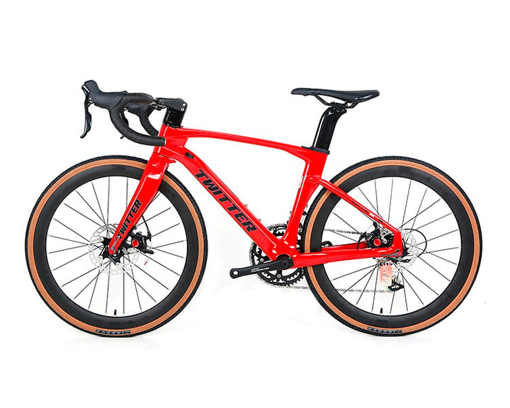 Twitter Freedom-Disc Carbon Fiber 24" Wheel Road Bike 28GOODS