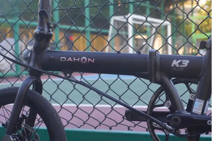 DAHON K3 PLUS 9-wave folding bike-KAA693-16"-matte black special edition (retractable front column-inward folding version-vest line) 28GOODS
