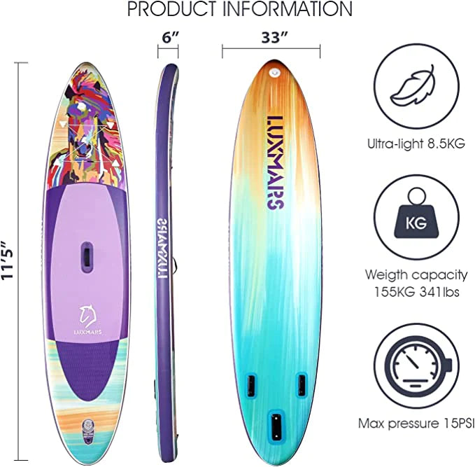 Colorful Horse 11'5'' Paddle Board