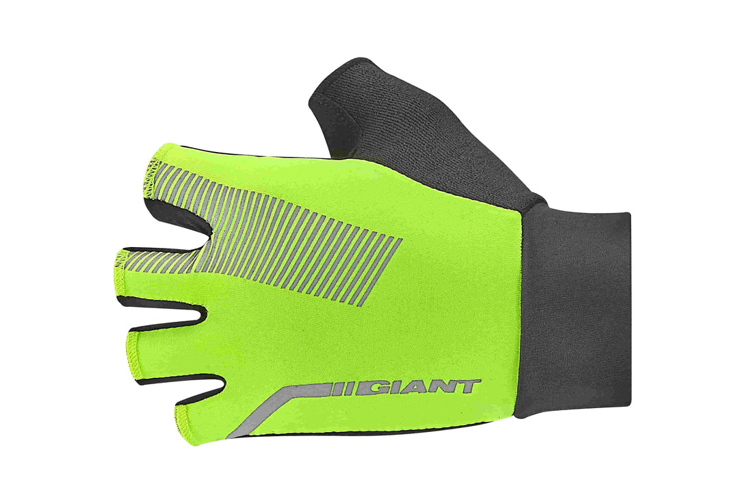 GIANT ILLUME short finger gloves~fluorescent yellow