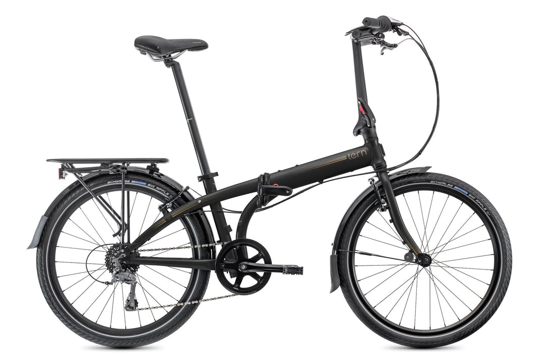 TERN NODE D8 24" 8-turn bike Gen 3 (MR with mudguard and tail rack) 28GOODS