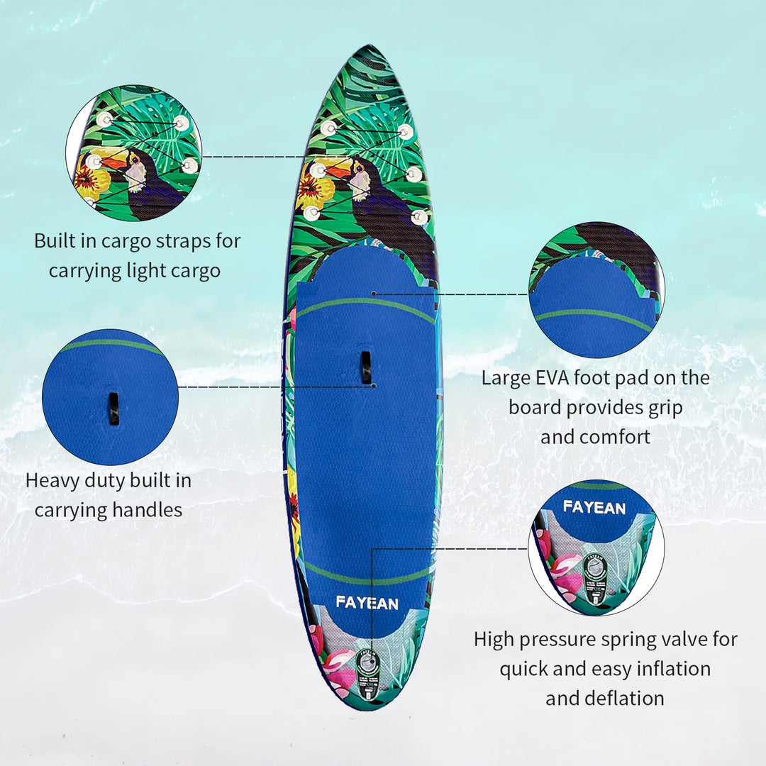 Parrot 11'*32‘’*6“ and 10’5”*32‘’*6‘’ Paddle Board