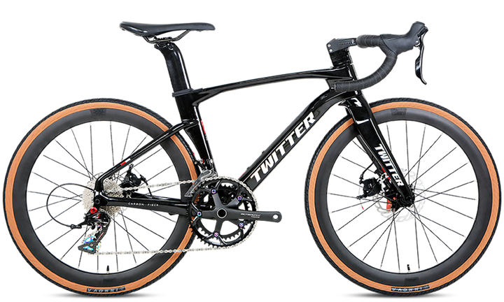 Twitter Freedom-Disc Carbon Fiber 24" Wheel Road Bike 28GOODS