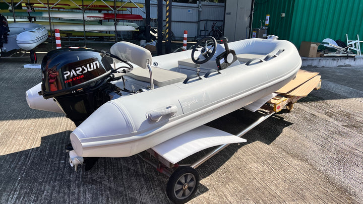 28Goods 10'5 320cm console Double Layer Rib Tender Boat 28GOODS