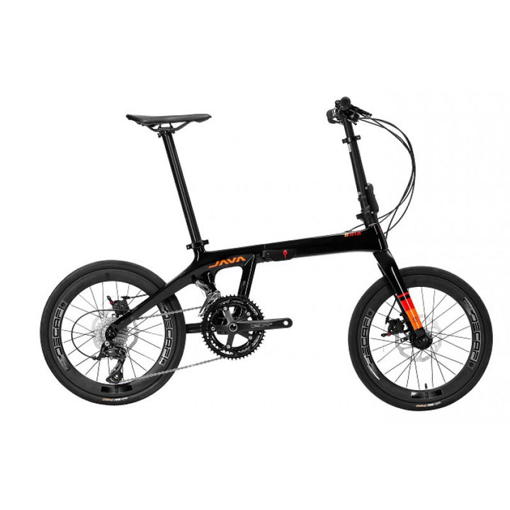 Java Aria 20" 406 Carbon Folding Bike Shimano 18 Speeds Disc Brake 28GOODS