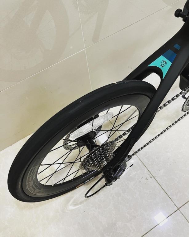 Java Aria 20" 406 Carbon Folding Bike Shimano 18 Speeds Disc Brake 28GOODS