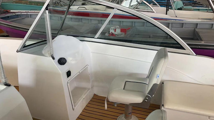 Mercury 4 stroke 60hp outboard hydraulic steering Max 8 people 23ft 703cm fiberglass boat 28GOODS