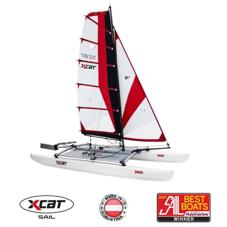 XCAT Sail Mobile sailing catamaran Boat weight only 75 kg