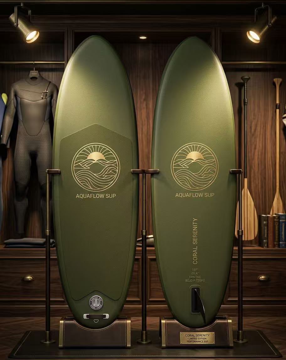 Tired of Generic Paddle Boards? Meet the AquaFlow 3.6m "AI Bespoke" Premium Inflatable SUP Set in Hong Kong