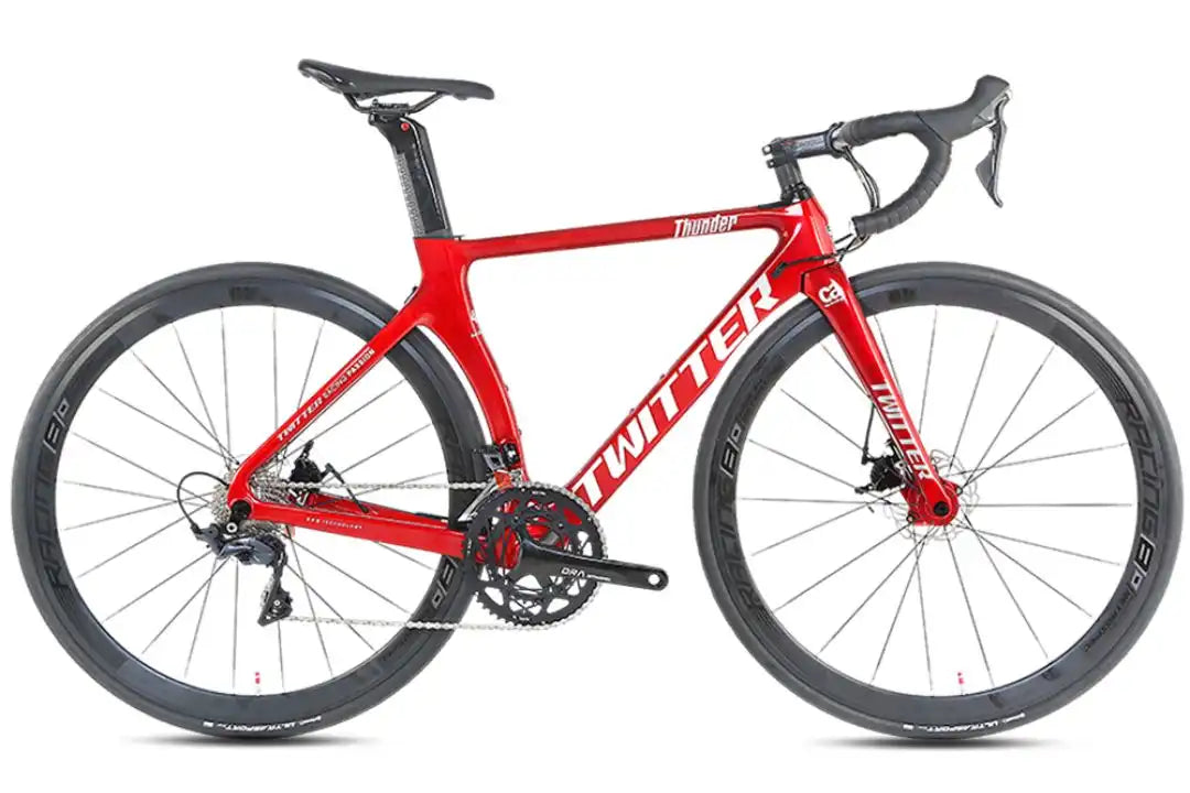 自転車本体 TW lTTER Twitter Thunder-Disc Carbon Fiber Road Bike