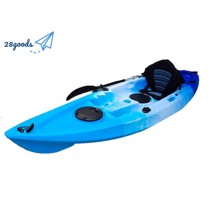 28GOODS  290cm 9'6" Sit-On-Top Solid Rigid 1 Person Kayak with Paddle