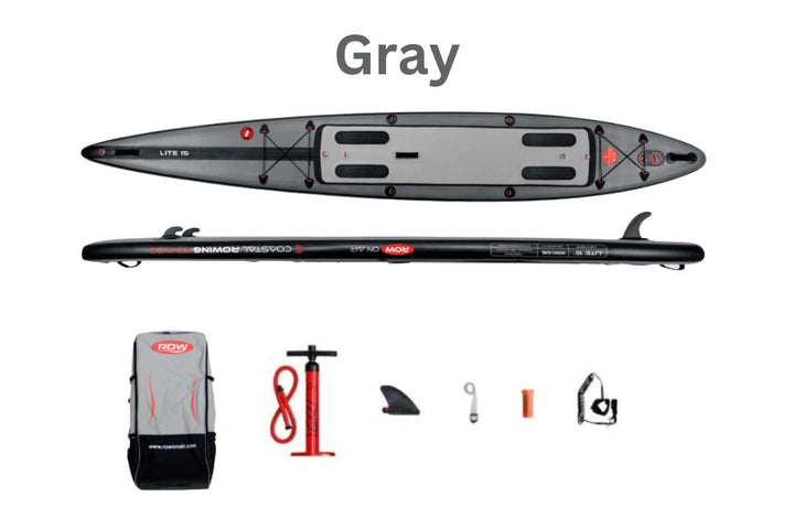 ROWonAir Lite 15' Inflatable Rowing Board Standup Paddle Board SUP Board