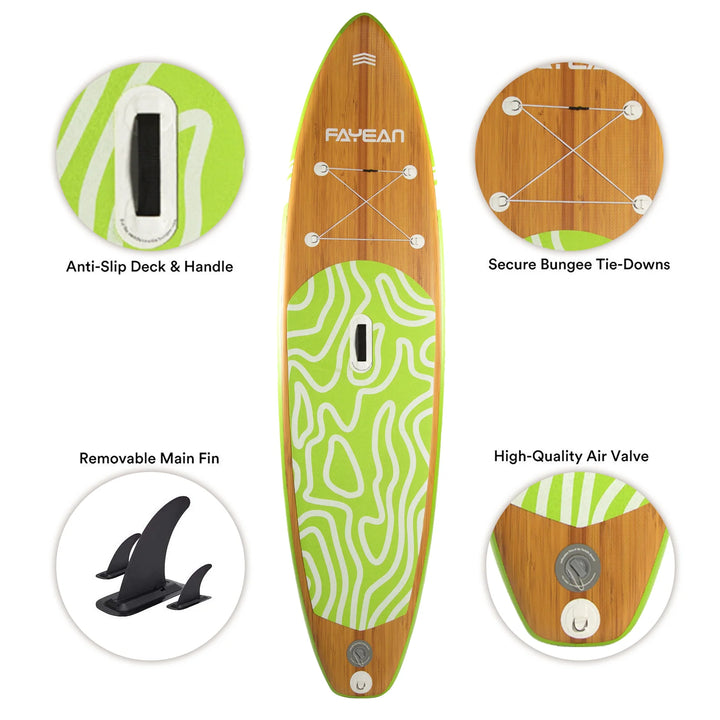 Bamboo pattern 10‘5‘’ Stand-Up Paddle Board