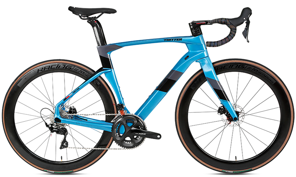 Twitter CYCLONE Pro Disc Carbon Fiber Road Bike