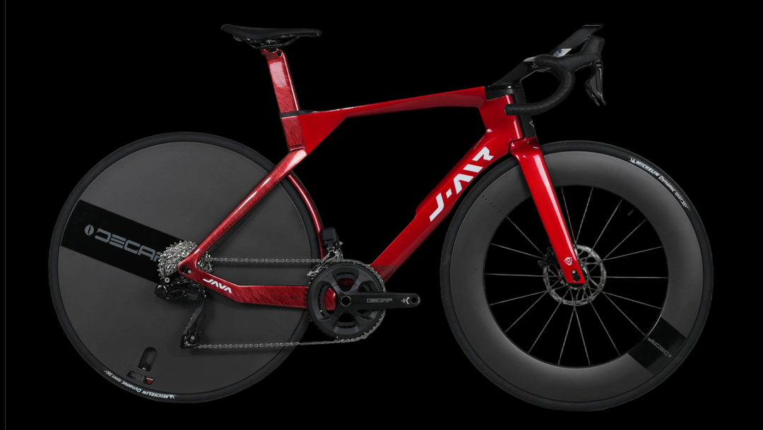 VITTORIA Air Full Carbon Road Bike with Shimano 105 DI2 R7170 with Carbon Disc Wheel