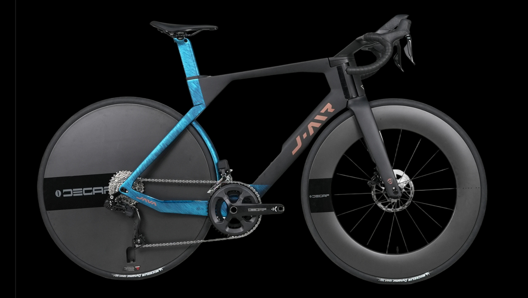 VITTORIA Air Full Carbon Road Bike with Shimano 105 DI2 R7170 with Carbon Disc Wheel