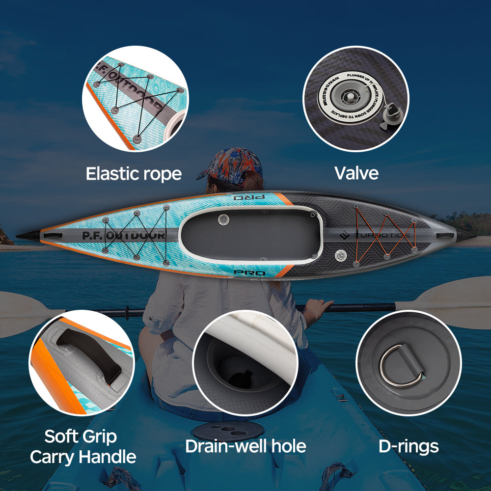 PF Solo 3.9m Inflatable Kayak