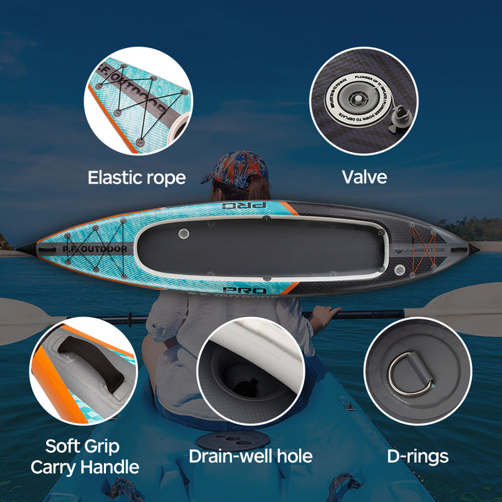PF Double Chamber Board 4.3m Inflatable Kayak