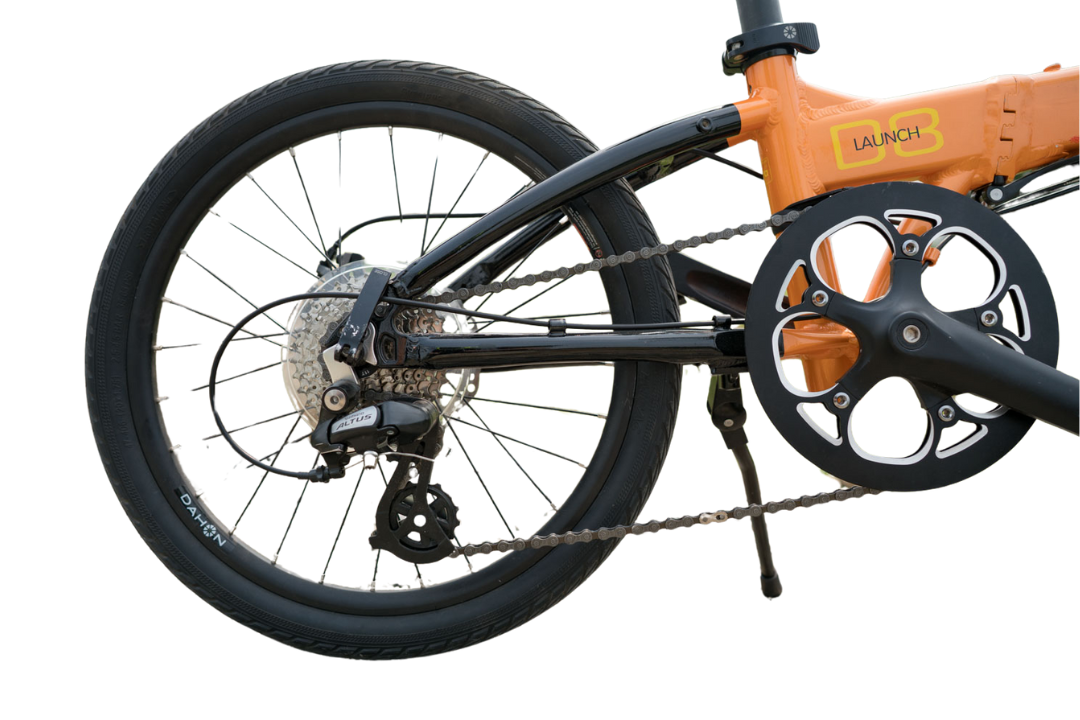 DAHON LAUNCH D8 8-speed disc brake folding bike-KBA083-8SPD