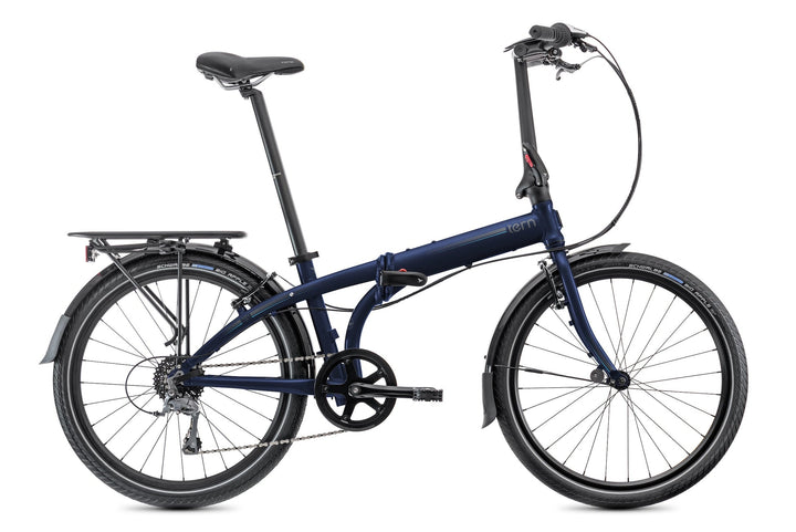 TERN NODE D8 24" 8-turn bike Gen 3 (MR with mudguard and tail rack)