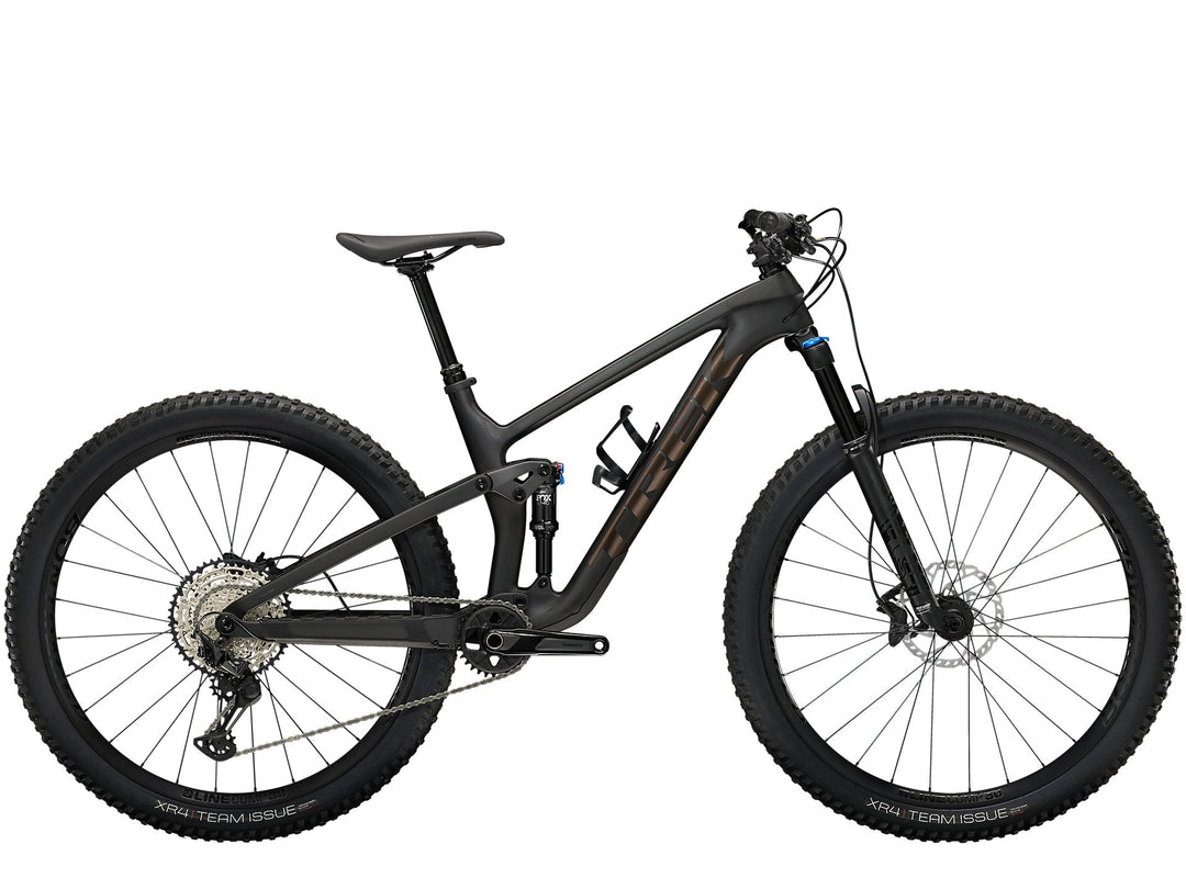 TREK 2023 Top Fuel 9.7 SLX/XT carbon fiber front and rear suspension bike-Matte Raw Carbon black Mountain Bike