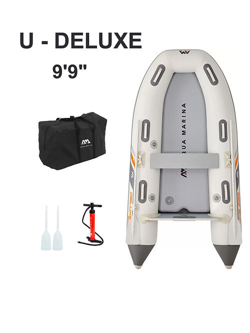 Aqua Marina U-Deluxe Inflatable Speed Boat Series 9'9"
