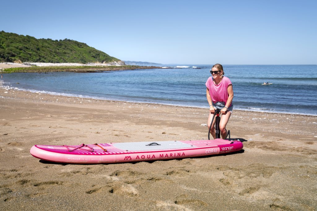 2023 Aqua Marina CORAL Raspberry 10'2" 310cm Night Fade SUP Inflatable Standup board