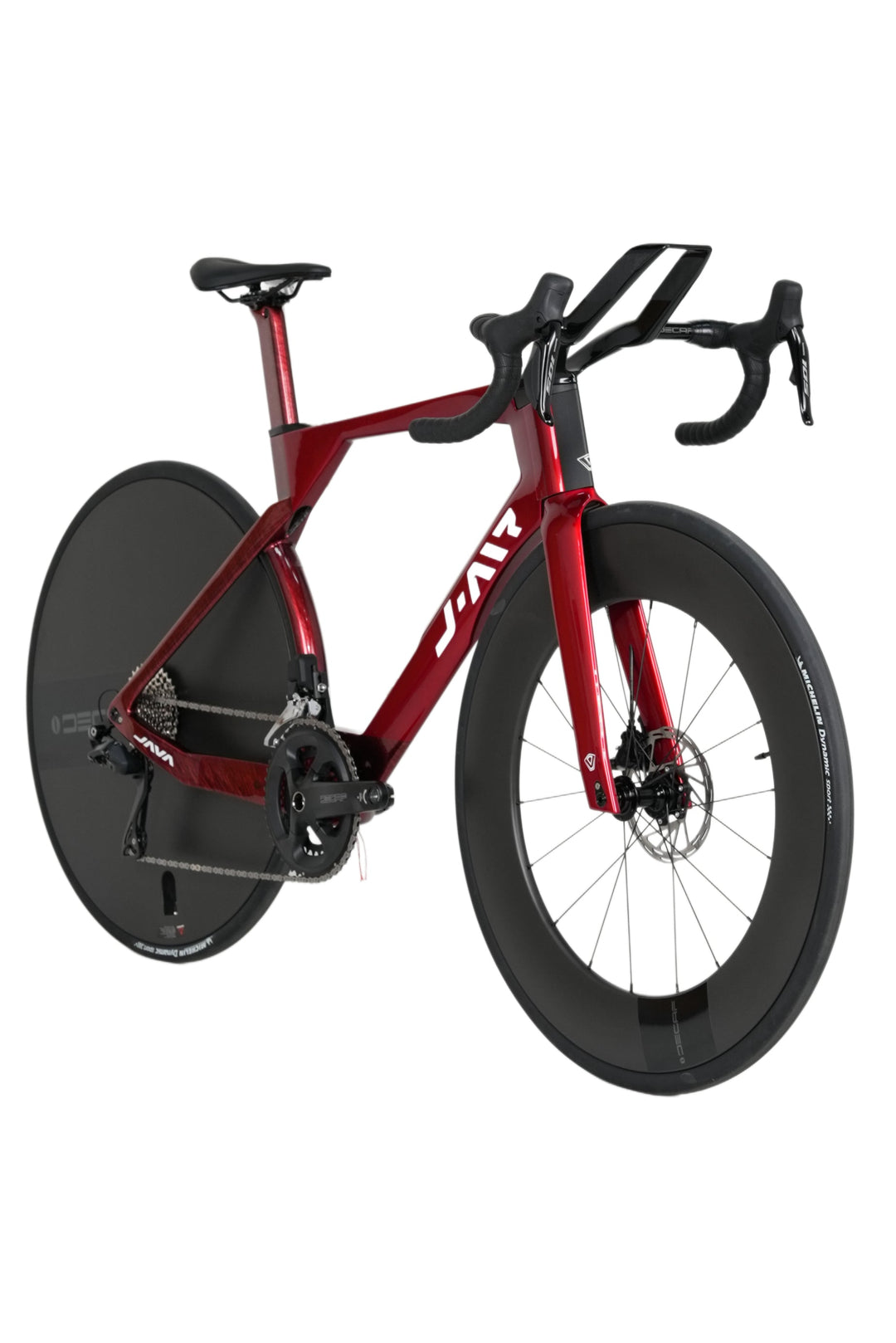 VITTORIA Air Full Carbon Road Bike with Shimano 105 DI2 R7170 with Carbon Disc Wheel