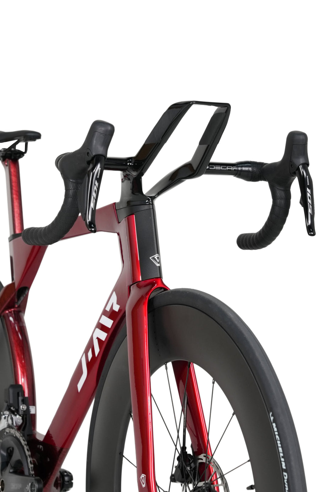 VITTORIA Air Full Carbon Road Bike with Shimano 105 DI2 R7170 with Carbon Disc Wheel