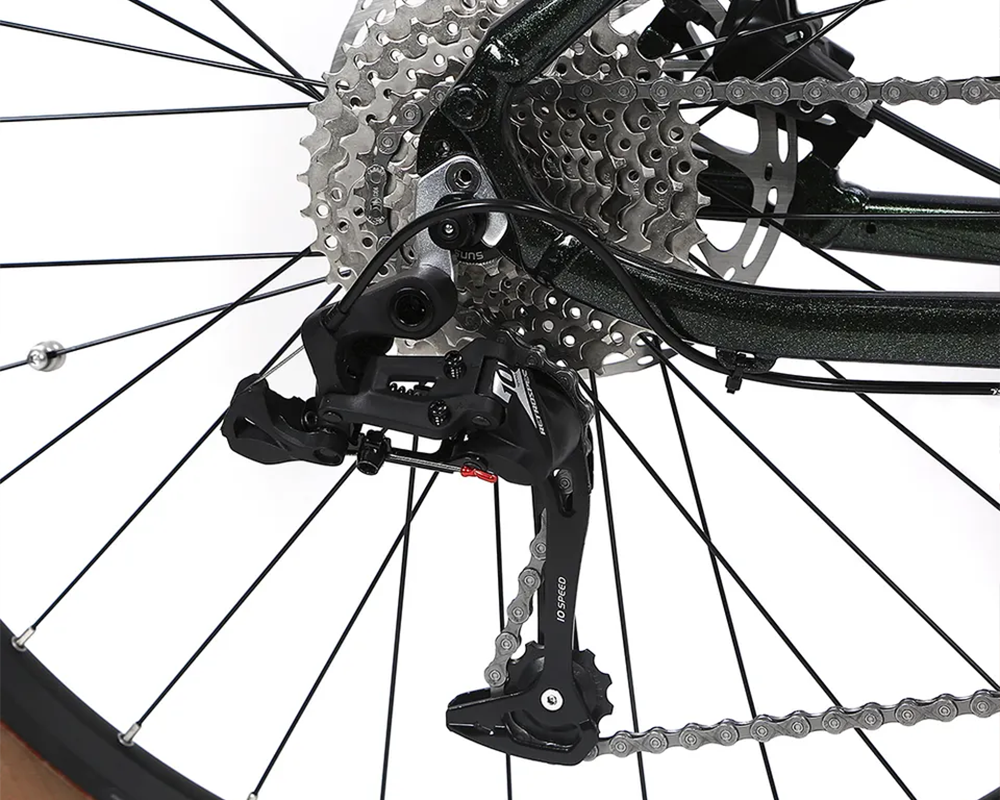CYCTRAC EC1 eMTB with 720Wh Samsung battery, component detail