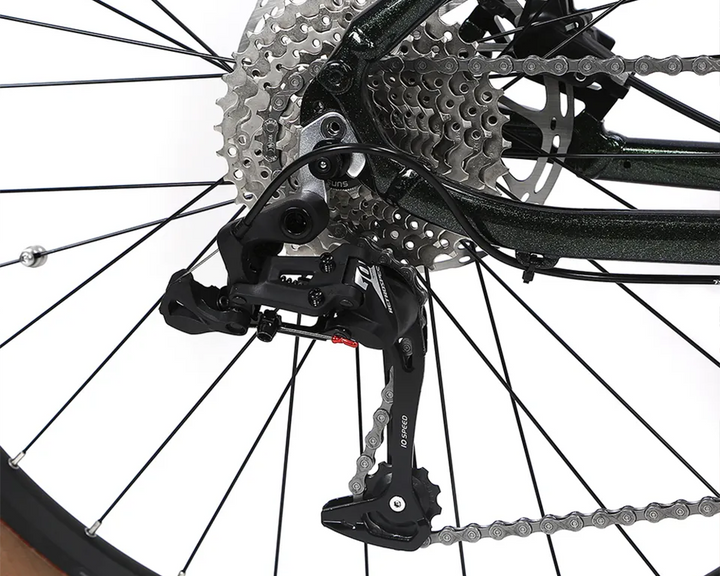 CYCTRAC EC1 eMTB with 720Wh Samsung battery, component detail