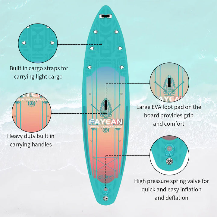 Color Gradient-B Paddle Board