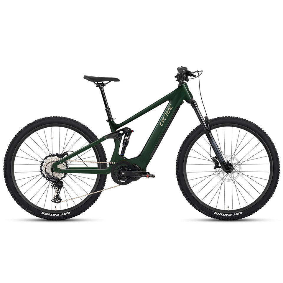 CYCTRAC EM6 4RD Bafang M430 mid-drive motor close-up
