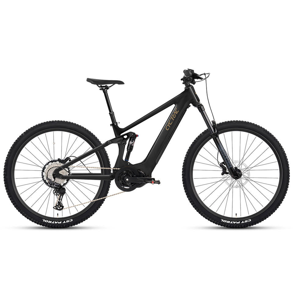 CYCTRAC EM6 4RD 998Wh LG battery integrated in the down tube