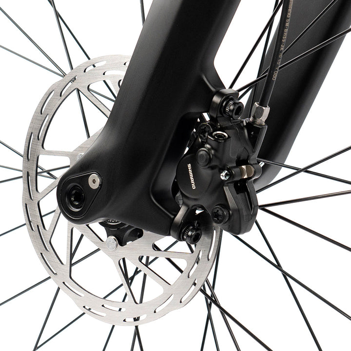 Twitter M10 carbon mountain bike – front hydraulic disc brake