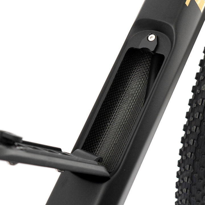 Twitter M10 carbon mountain bike – integrated in-frame storage box