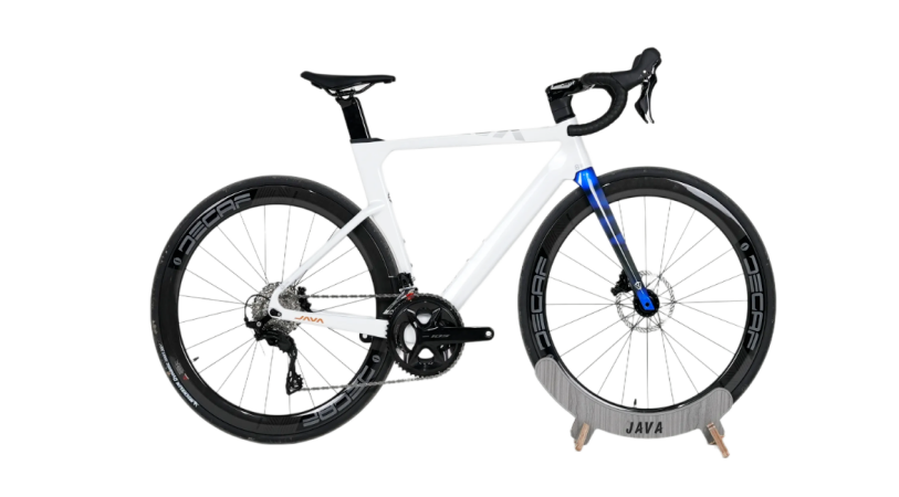 Whte Java Fuoco JAVA FUOCO TOP-7120 Carbon Wheel Road Bike
