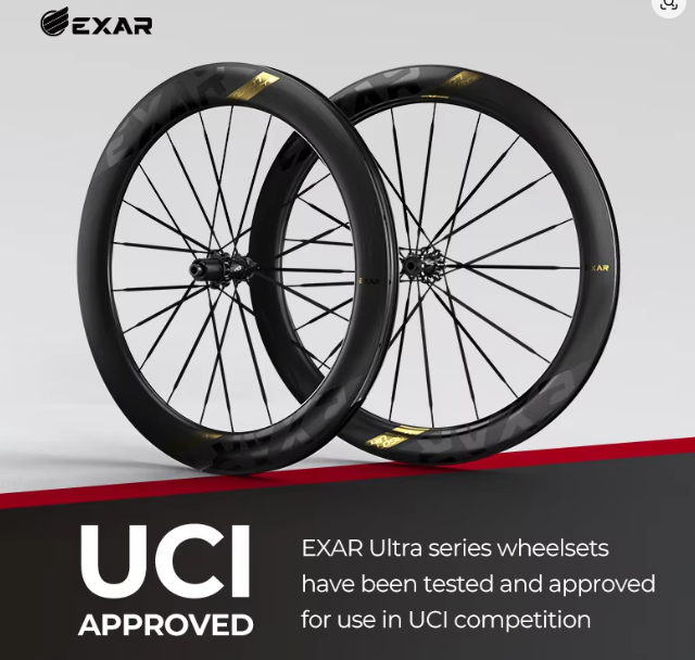 Magene EXAR Ultra Carbon Road Disc Wheelset