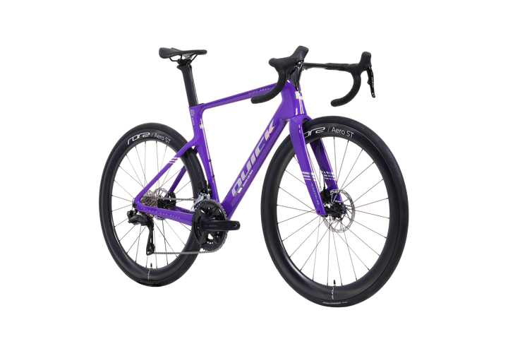 Quick Pro RIME AERO in Amethyst Purple, three-quarter view