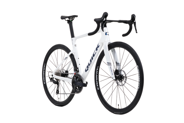 Quick Pro RIME AERO in Pearl White, three-quarter view