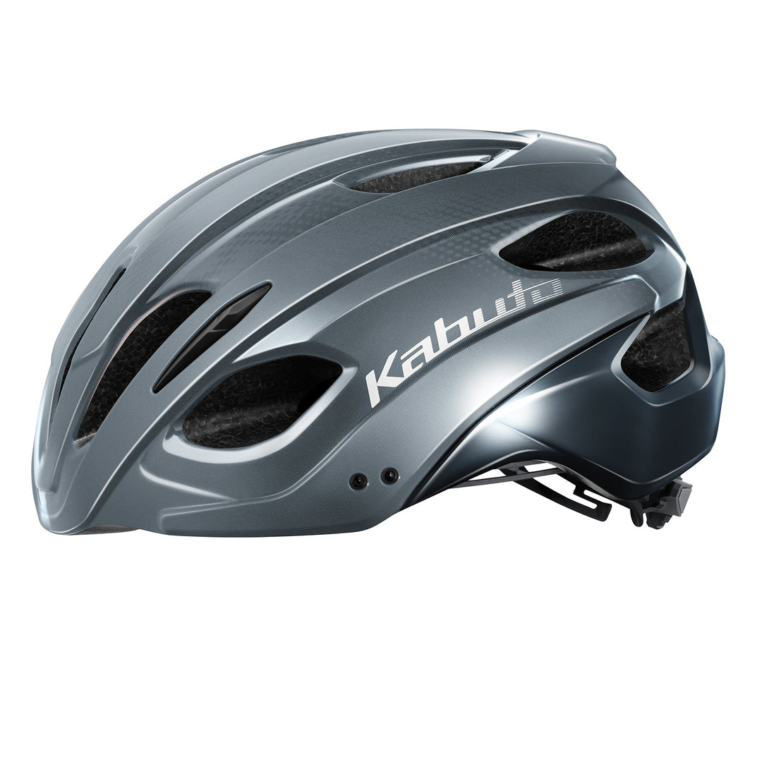 OGK Kabuto REZZA-3 cycling helmet – Dark Gray, side view