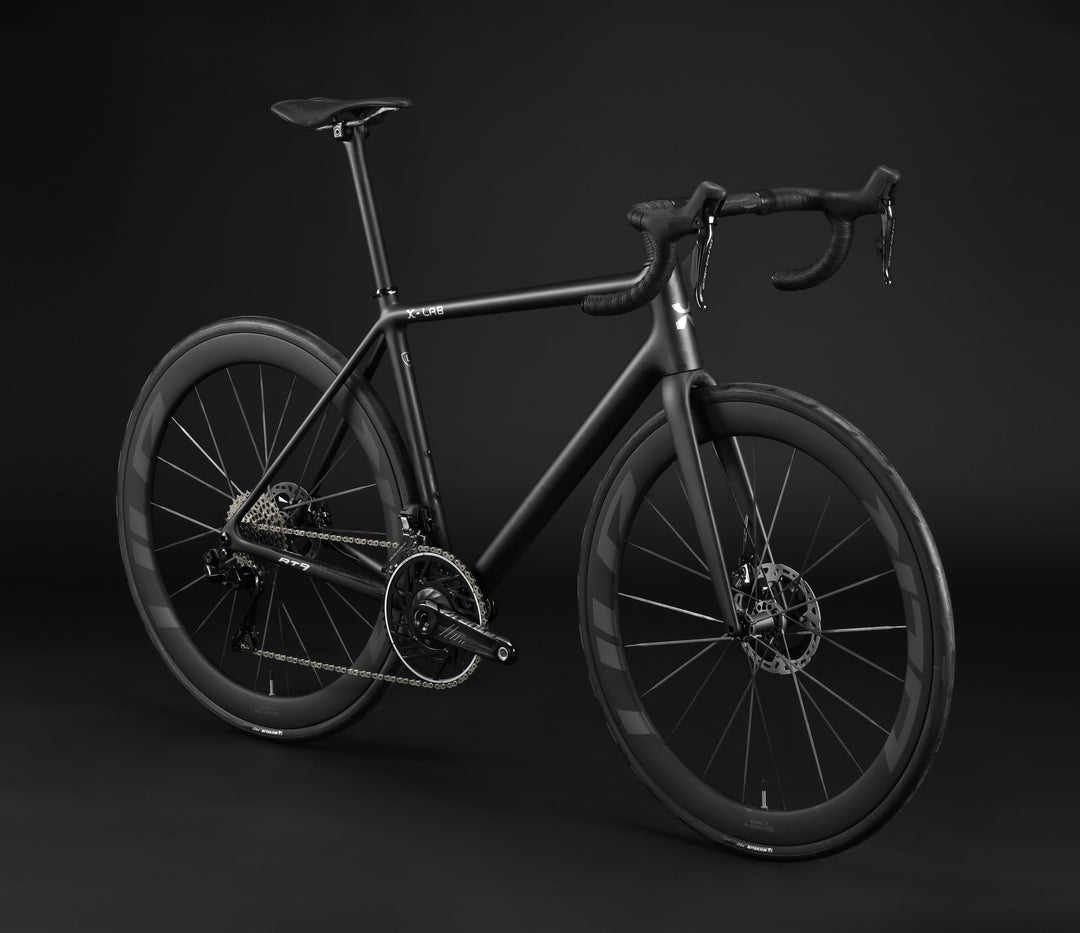 XDS X-LAB RT9 road bike – front three-quarter view