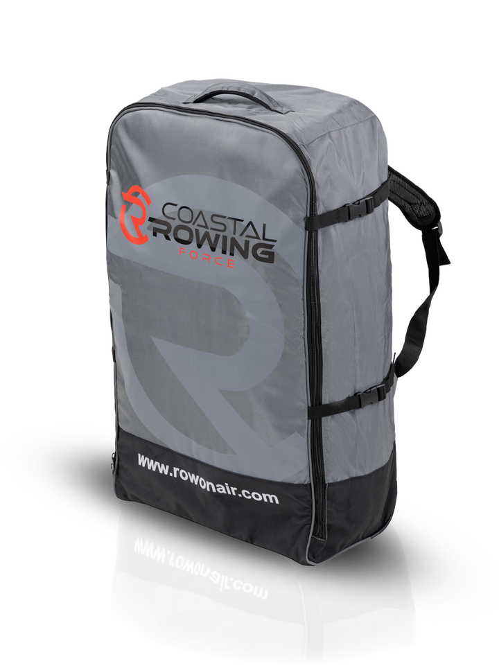 ROWonAIR wheeled backpack with padded shoulder straps supplied with the AIRSKIFF 17
