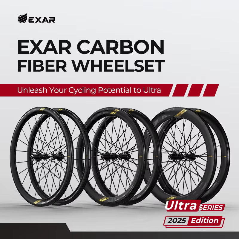 Magene EXAR Ultra Carbon Road Disc Wheelset