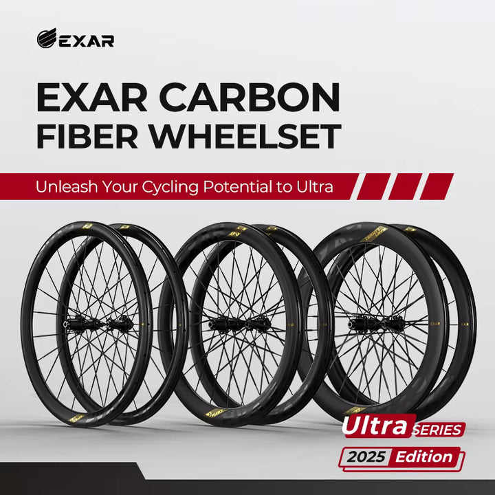 Magene EXAR Ultra Carbon Road Disc Wheelset