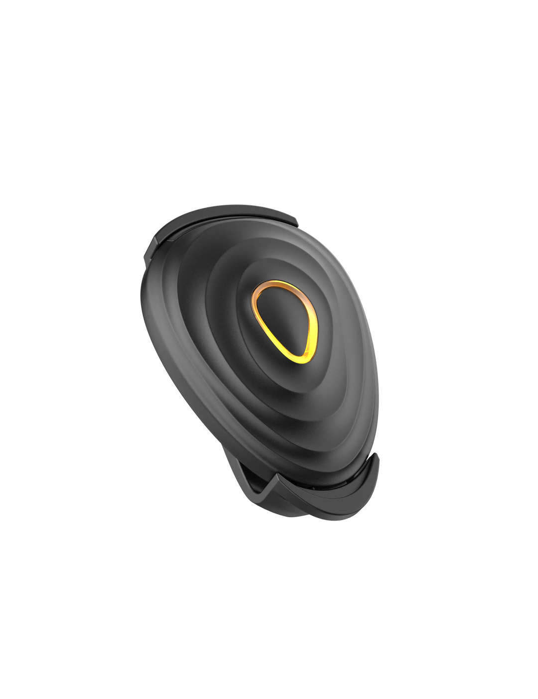 Stryd 5.0 shoe clip with patterned double silicone anchoring surface