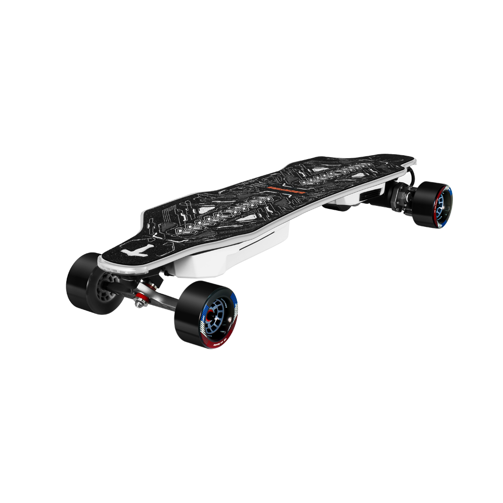 Backfire Zealot X2 Gear Drive Electric Skateboard with Major V3 Remote