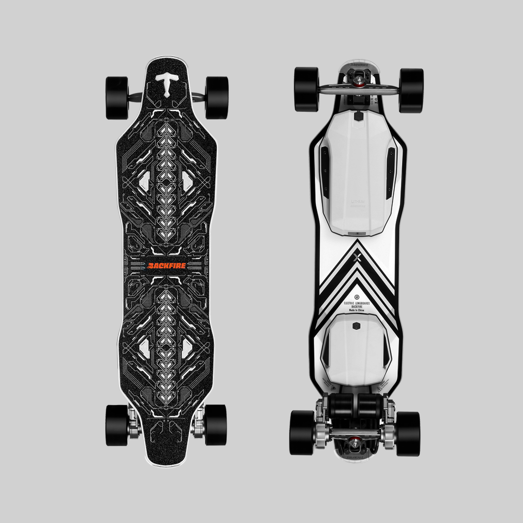 Backfire Zealot X2 Gear Drive Electric Skateboard with Major V3 Remote