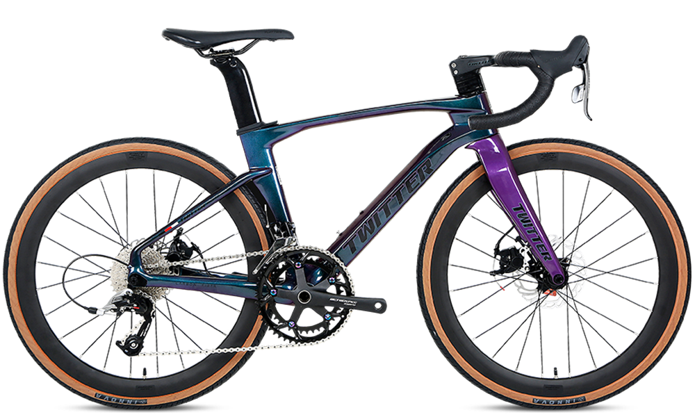 Twitter Freedom Disc Carbon Fiber 24 Wheel Road Bike