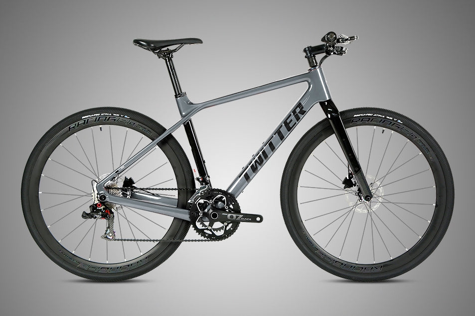 carbon fibre gravel bike Twitter GRAVEL X - PB (Hybrid)